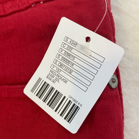 Urban Outfitters BDG Red Skinny Jeans - Picture 3 of 4